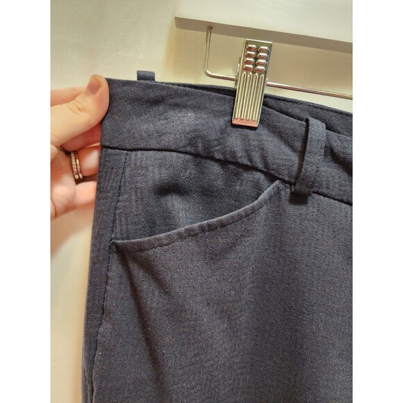 WORTHINGTON WOMENS P12 DARK BLUE LINE PANTS MODERN FIT SLACKS CAREER BUISNESS - Picture 3 of 16